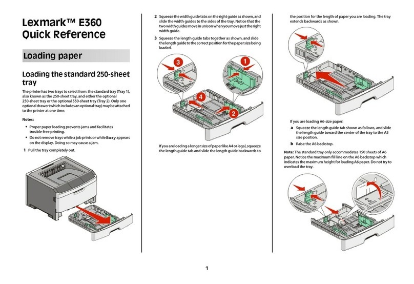 Lexmark E360dn Series User manual
