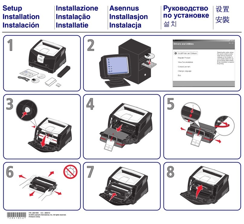 Lexmark E340 Manual