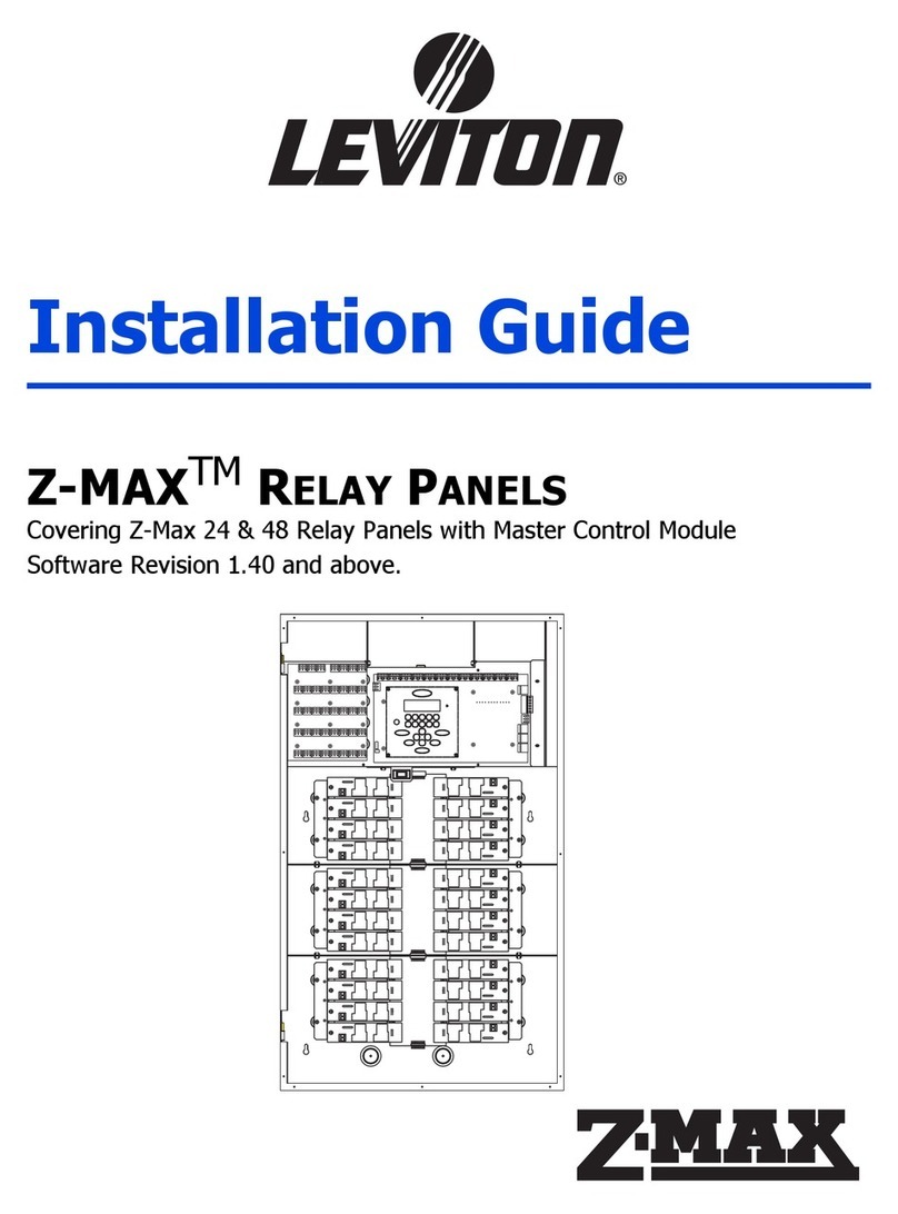 Leviton Z-MAX r24sd User manual