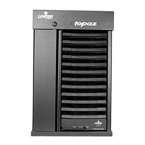 Leviton Topaz 24 Installation & maintenance guide