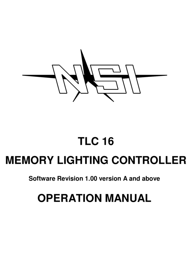 NSI TLC16 User manual
