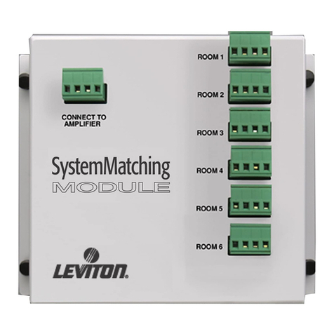 Leviton SGAMP User manual
