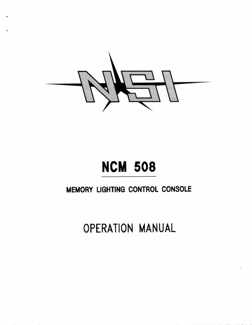 NSI NCM 508 User manual