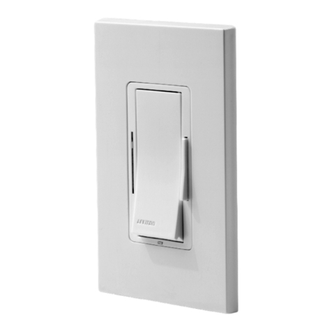 Leviton Vizia RF RZI10-1L User manual