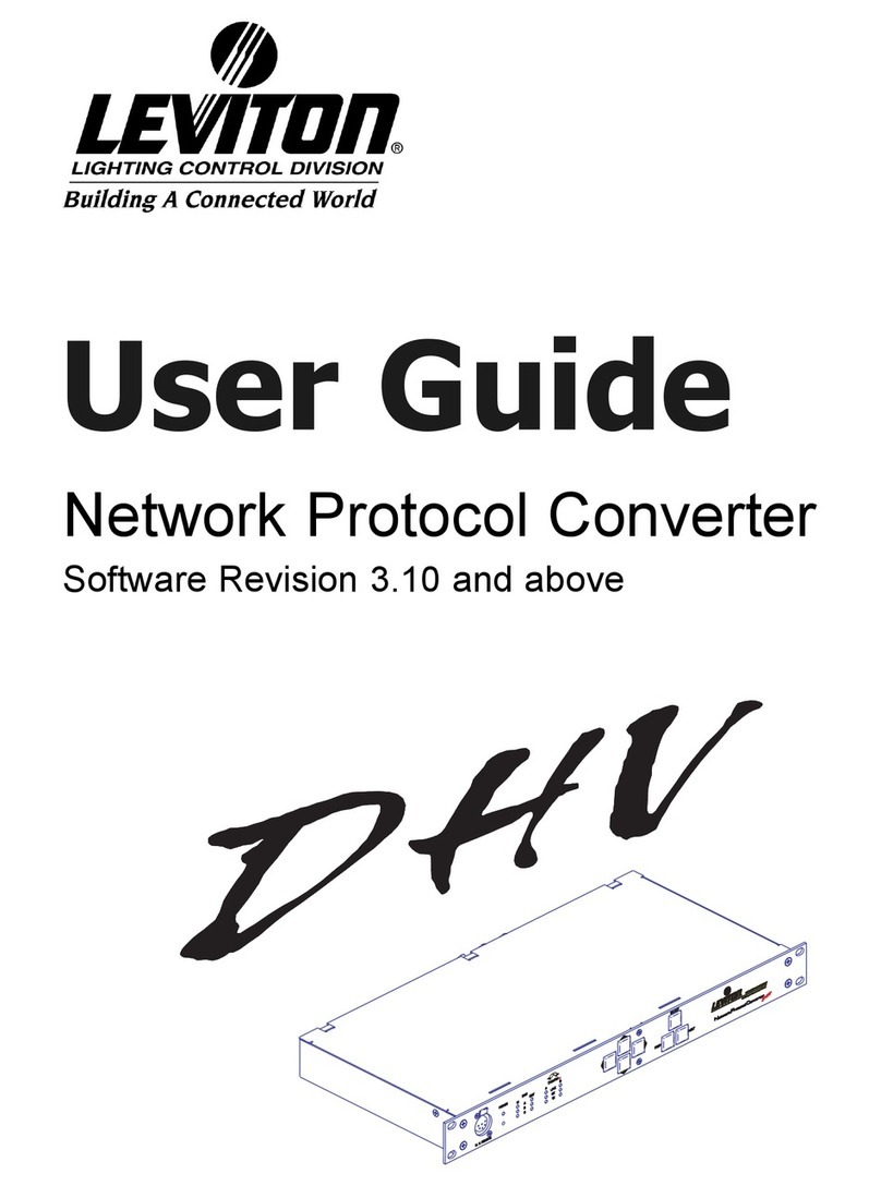 Leviton NPC DHV user guide