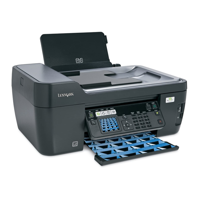 Lexmark Prospect Pro205 User manual