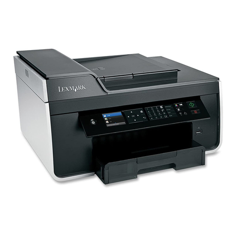 Lexmark Pro715 User manual