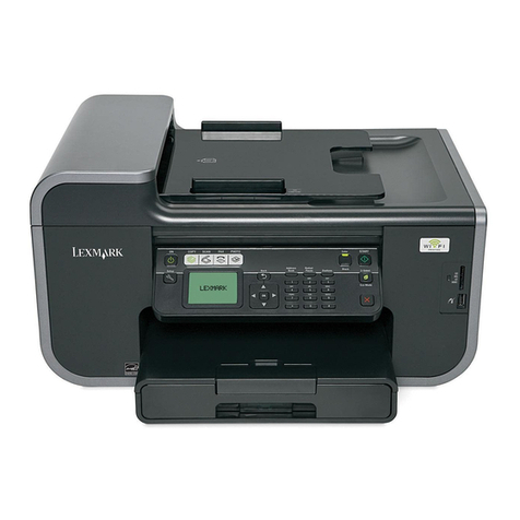 Lexmark Prevail Pro705 User manual