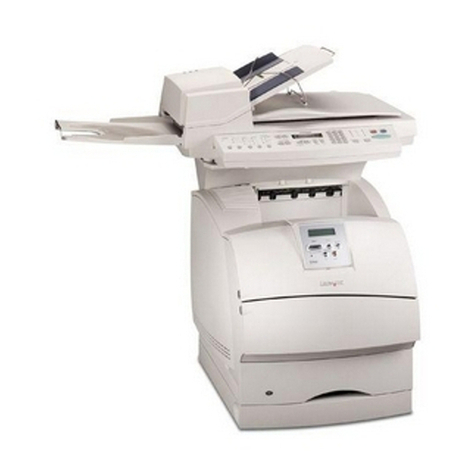 Lexmark X630 Material safety data sheet