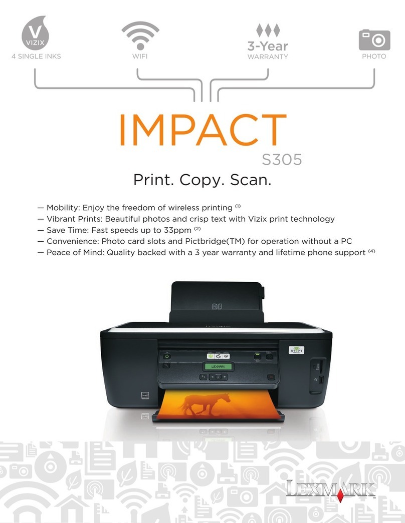 Lexmark Impact S305 Specifications