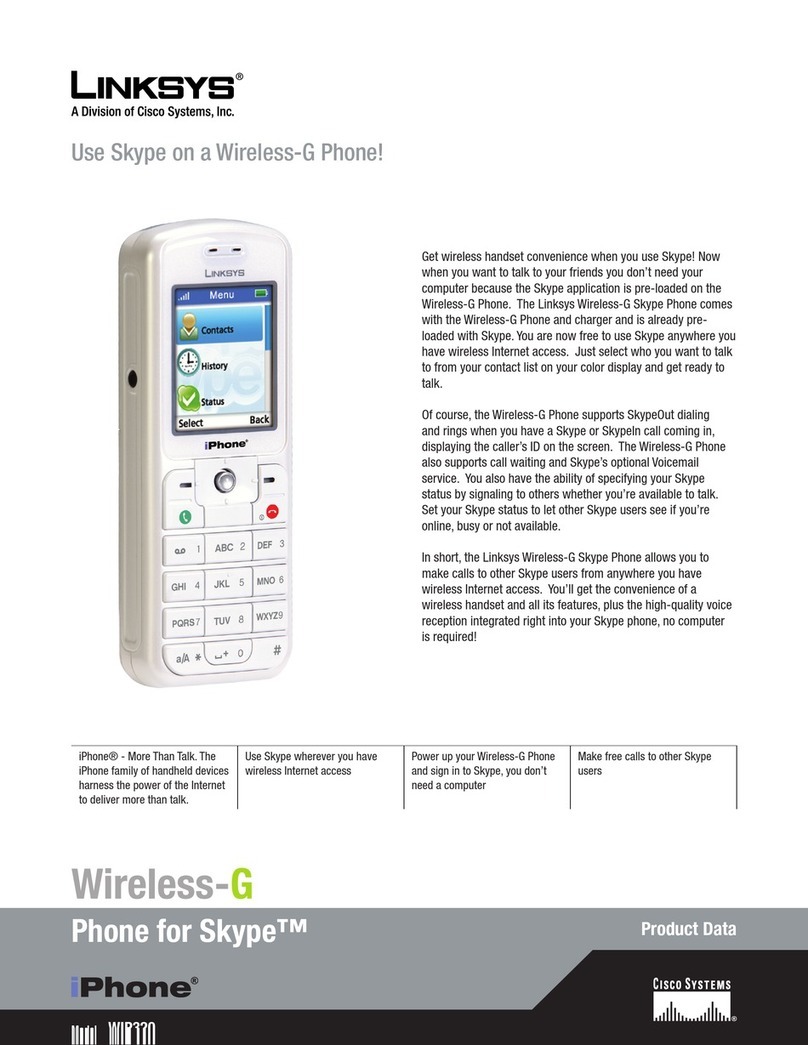 Linksys WIP320 - iPhone Wireless VoIP Phone Product data