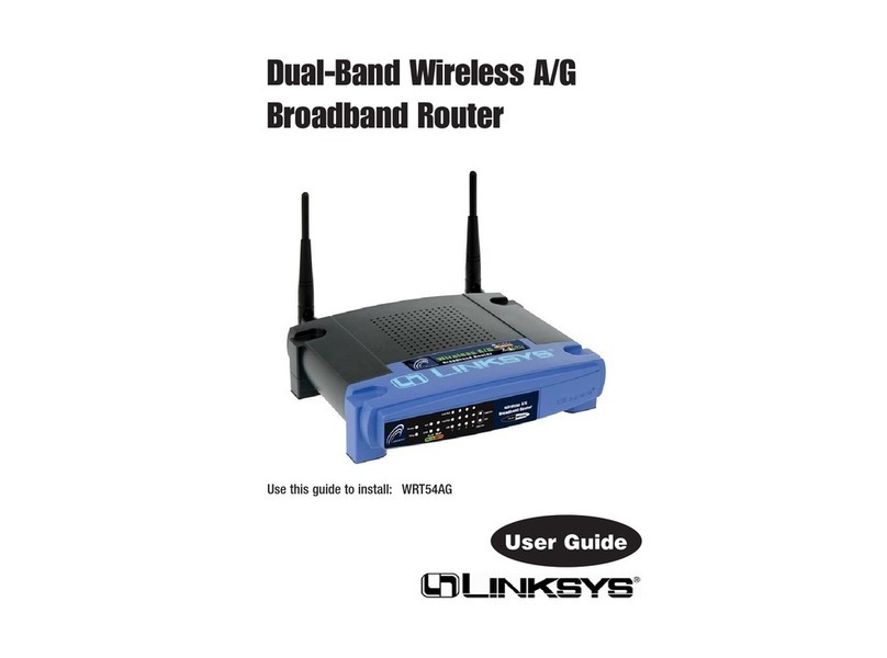 Linksys WRT54AG User manual