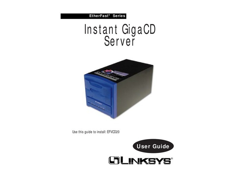 Linksys EFVCD20 user guide