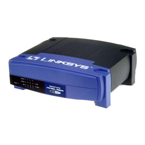 Linksys EFSP42 ver. 2 Original operating instructions