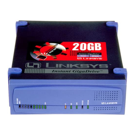 Linksys EFG40 User manual
