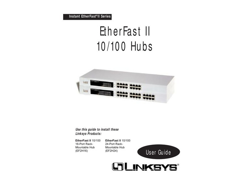 Linksys EF2H16 User manual