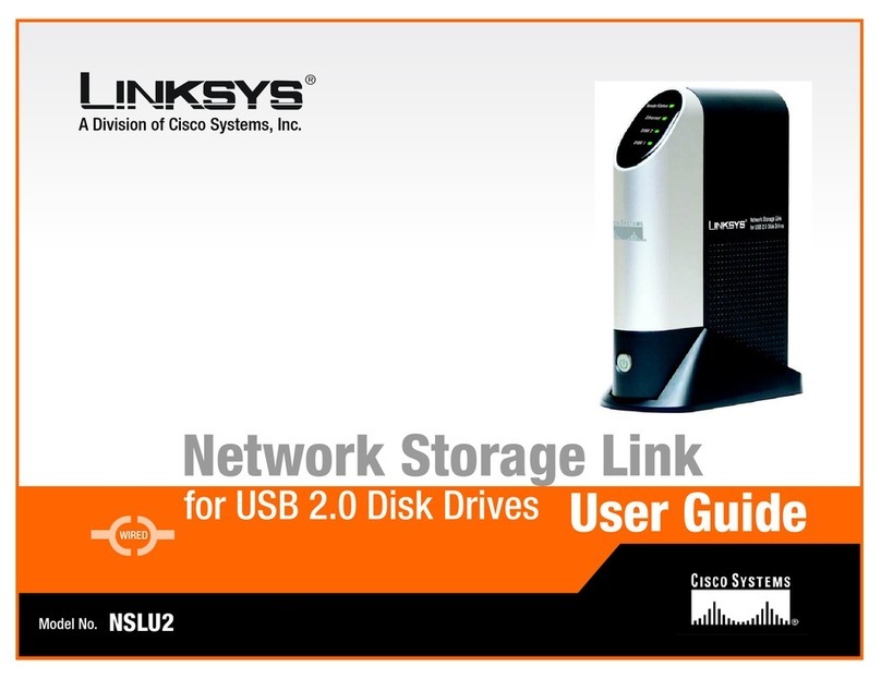 Linksys NSLU2 - Network Storage Link NAS Server user guide Linksys NSLU2 - Network Storage Link NAS Server user guide