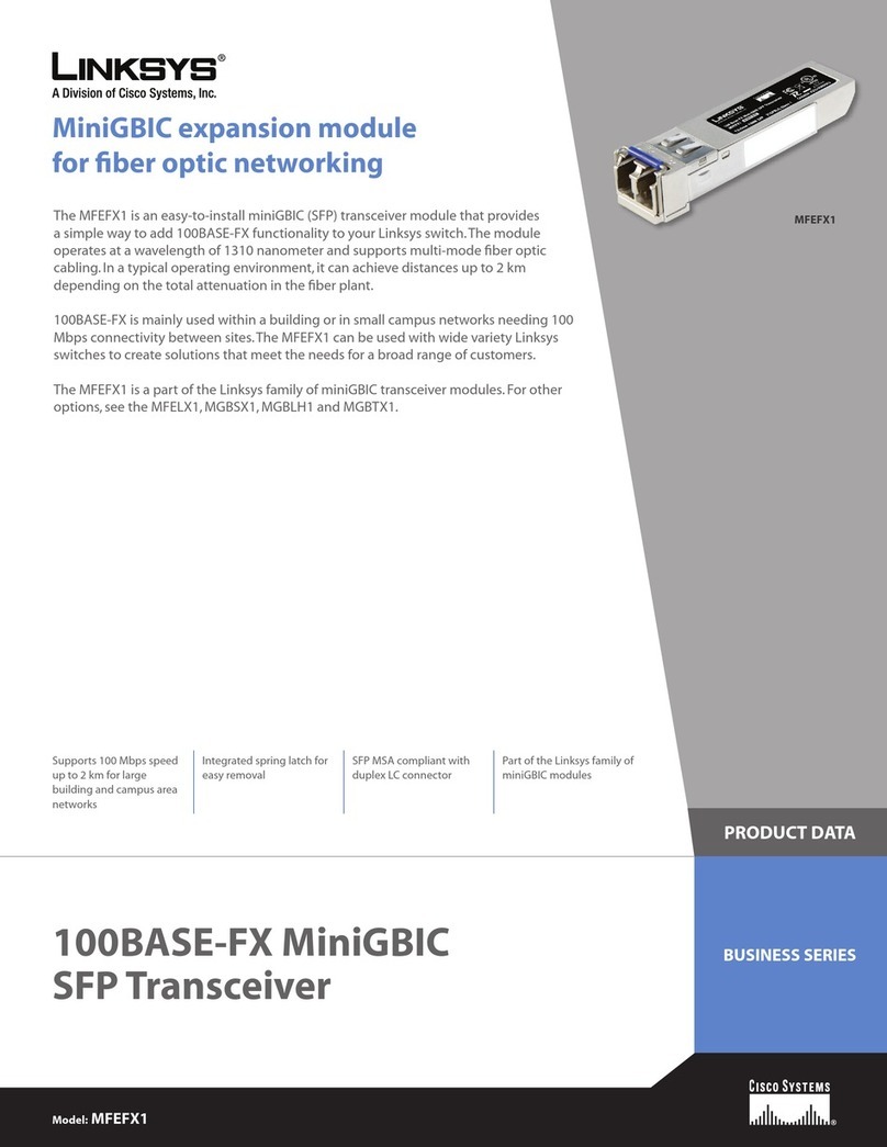Linksys MFEFX1 Operation manual