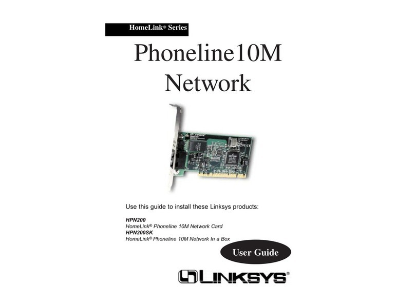 Linksys HPN200 User manual Linksys HPN200 User manual