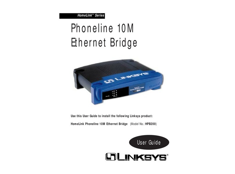 Linksys HomeLink HPB200 user guide