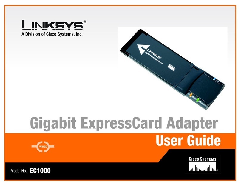 Linksys EC1000 User manual