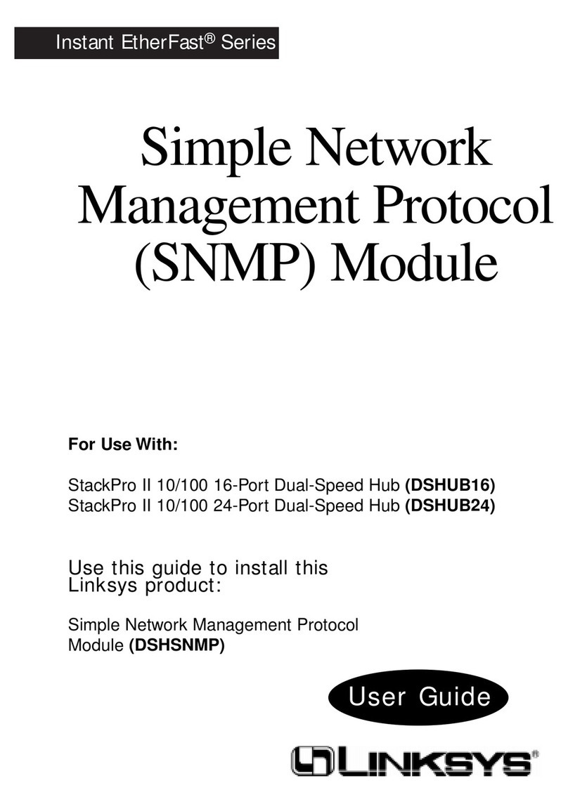 Linksys DSHSNMP User manual
