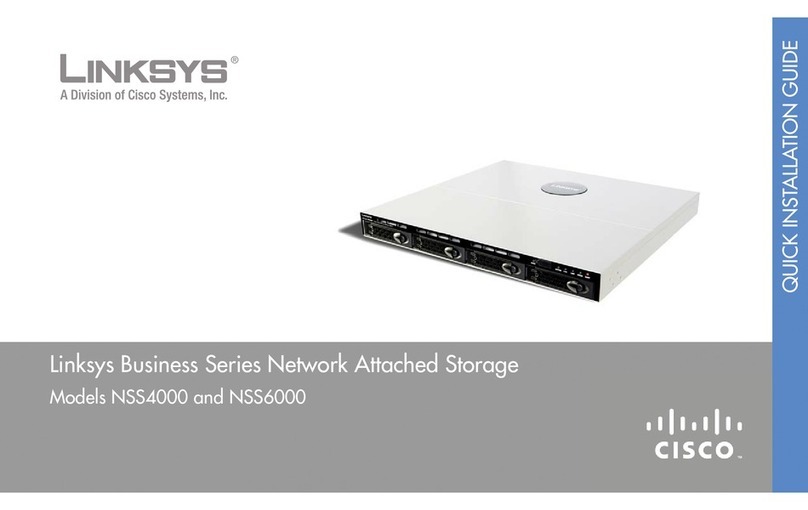 Linksys NSS4000 Series User manual