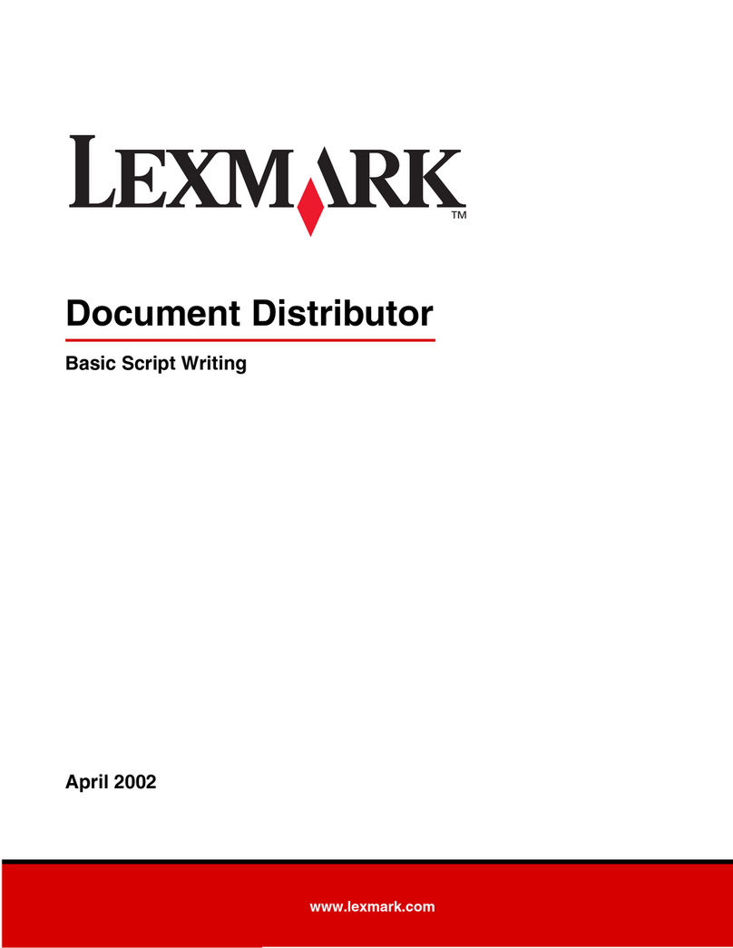 Lexmark Document Distributor user guide