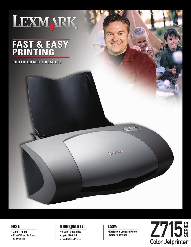 Lexmark Z715 Series User manual