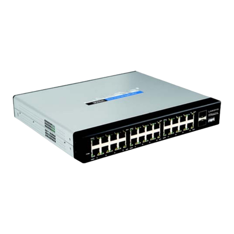 Linksys SR2024C Operation manual