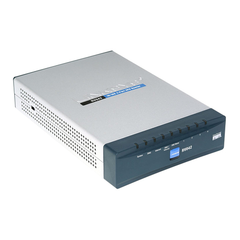 Linksys RV042 User manual