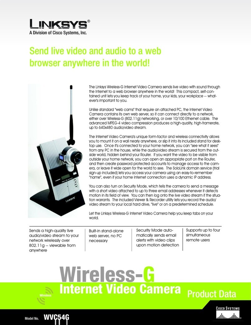 Linksys WVC54G - Wireless-G Internet Video Camera... Product data Linksys WVC54G - Wireless-G Internet Video Camera... Product data