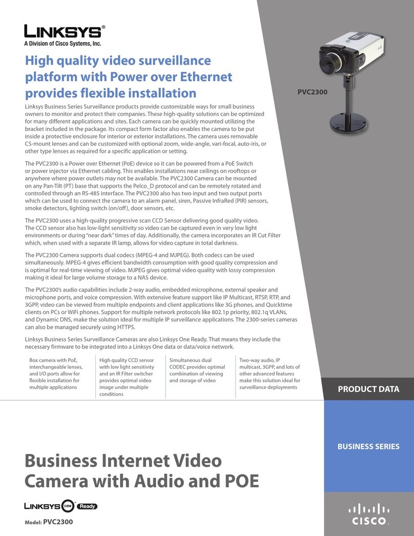 Linksys PVC2300 Operation manual