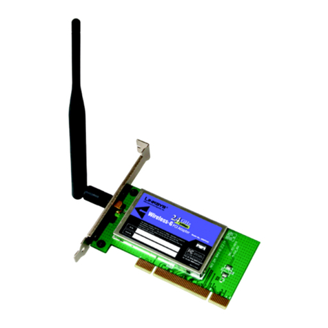 Linksys WMP54G Operation manual
