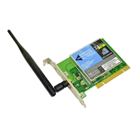 Linksys WMP54G Quick installation