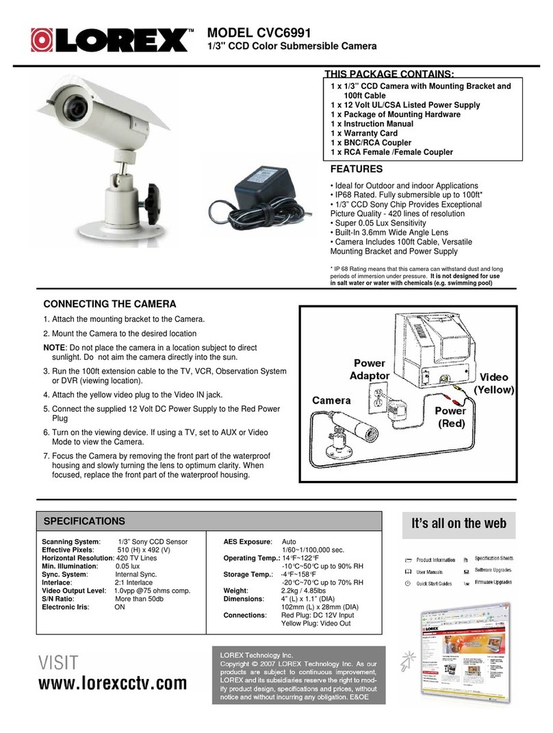 Lorex CVC6991 quick guide