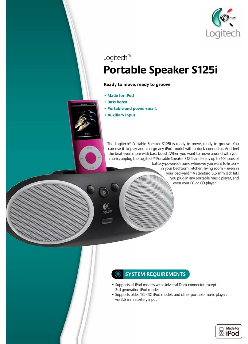 Logitech S125i Specifications