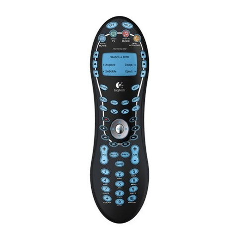 Logitech Harmony 659 User manual