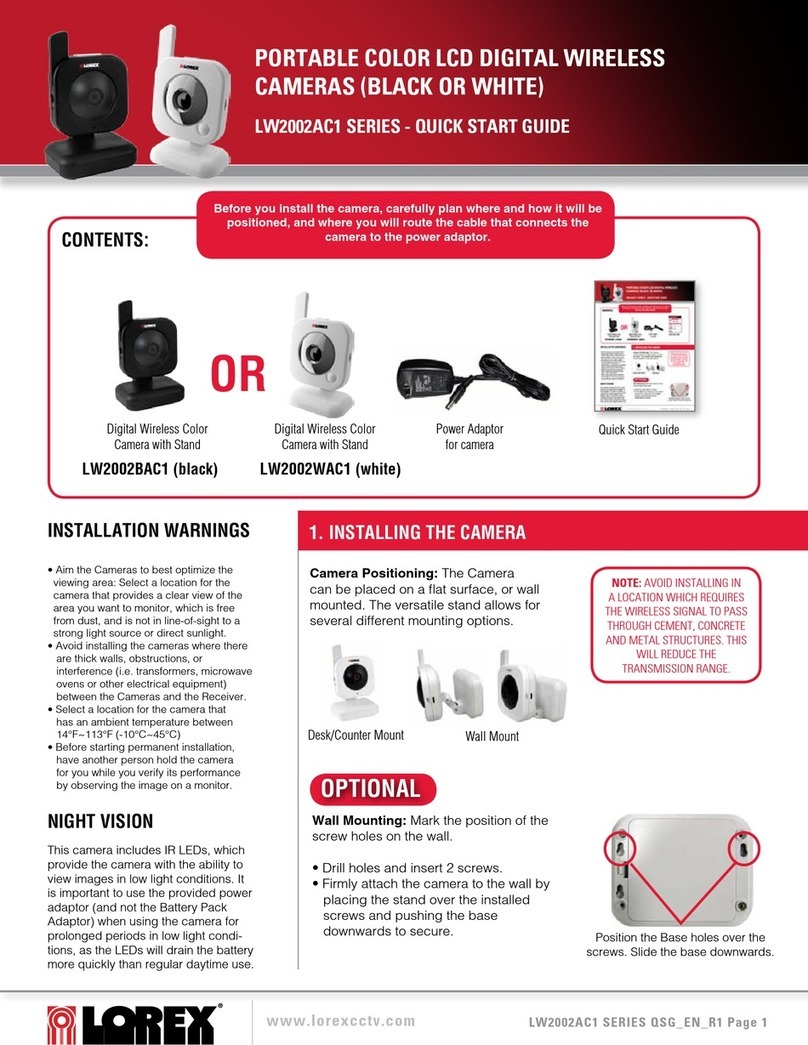 Lorex LW2002BAC1 User manual