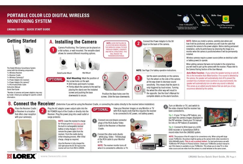 Lorex LW2002 Series User manual