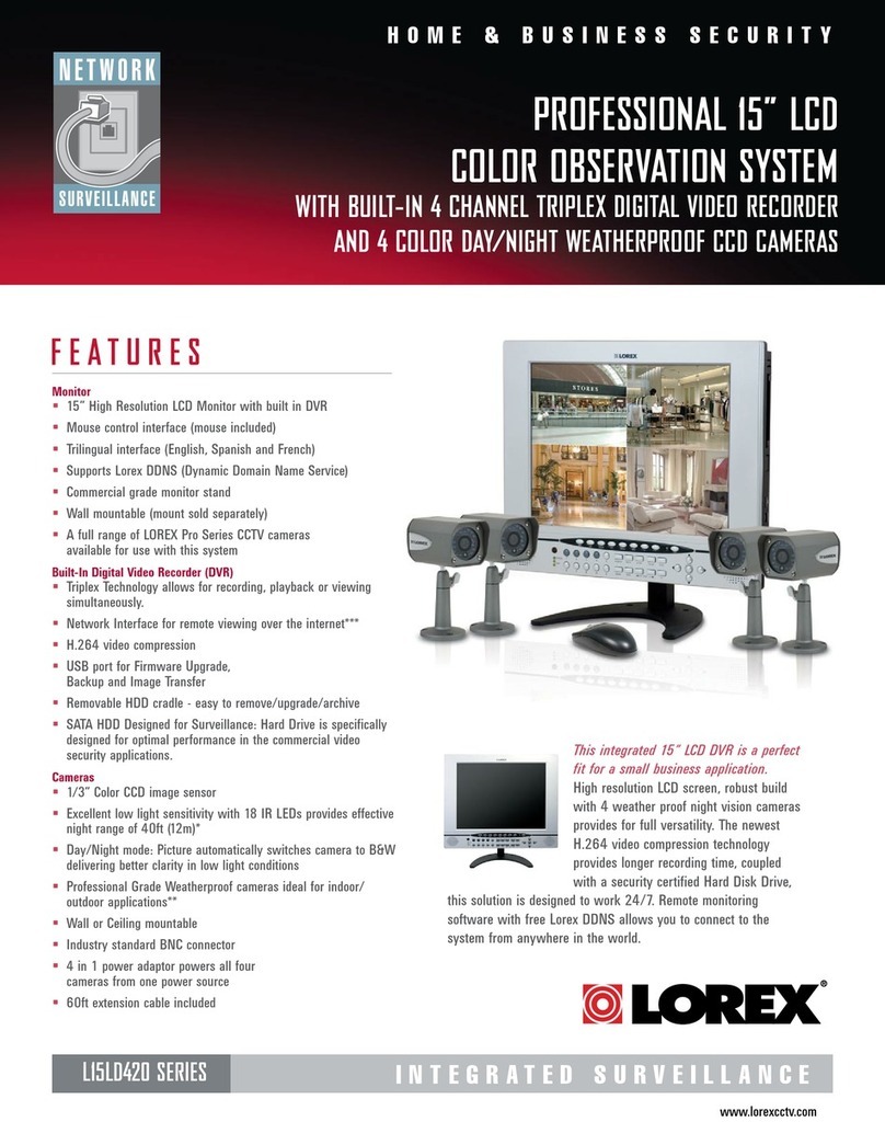 Lorex L15LD424-251 User manual