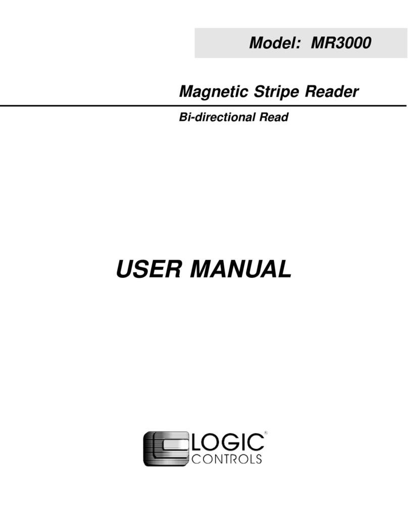 Logic Controls MR3000 User manual