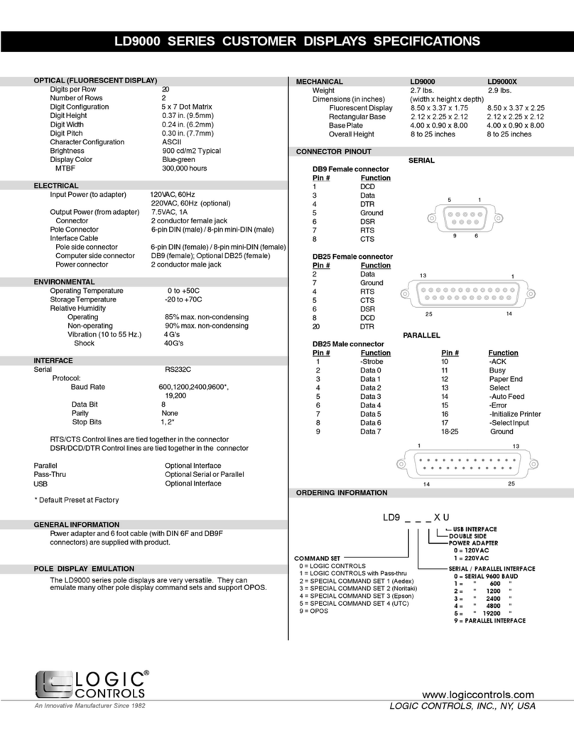 Logic Controls LD9000 Series User manual Logic Controls LD9000 Series User manual