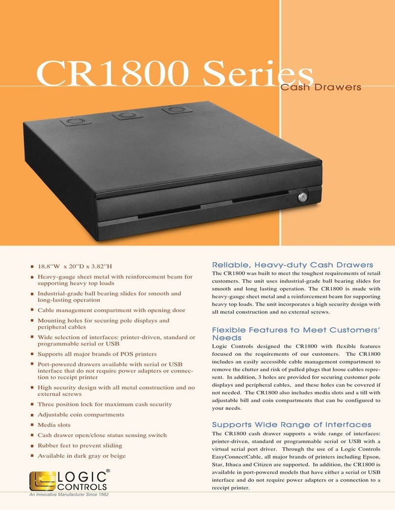 Logic Controls CR1800 Series User manual