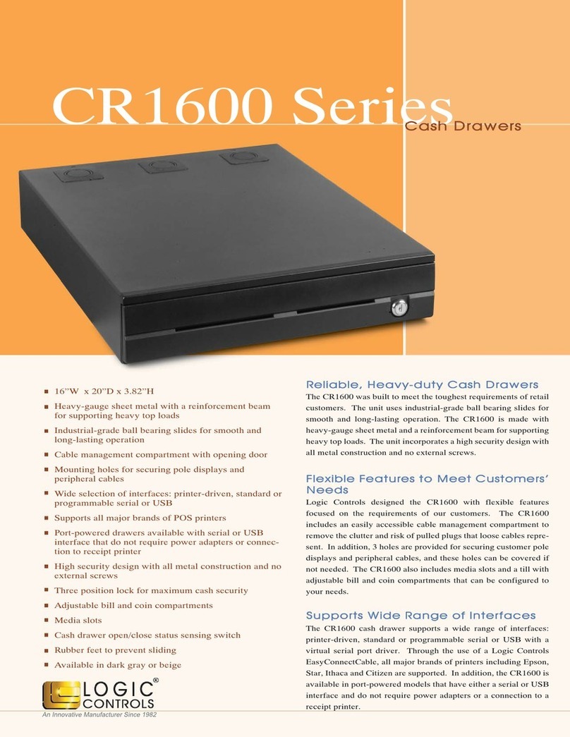 Logic Controls CR1600 Series Specifications