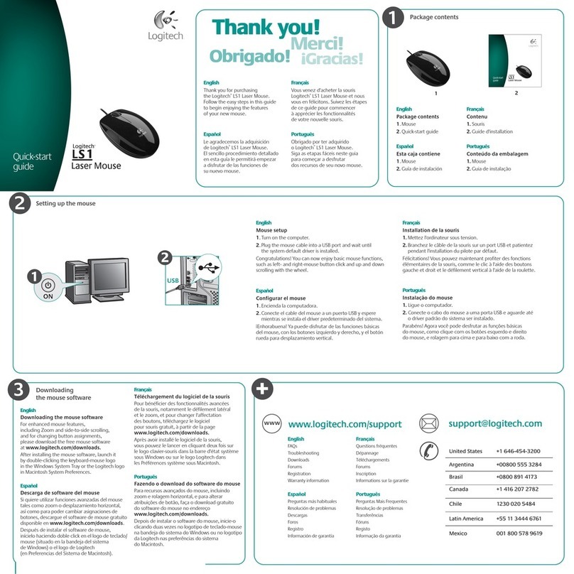 Logitech LS1 User manual