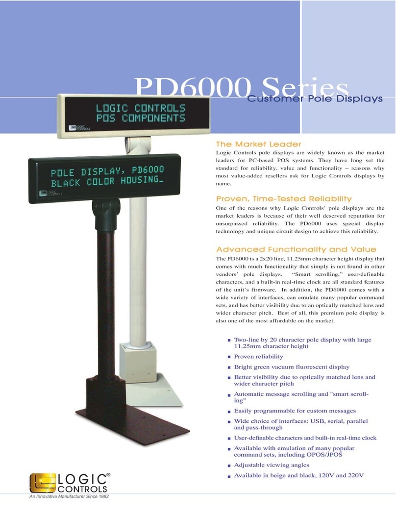 Logic Controls PD6000 User manual Logic Controls PD6000 User manual