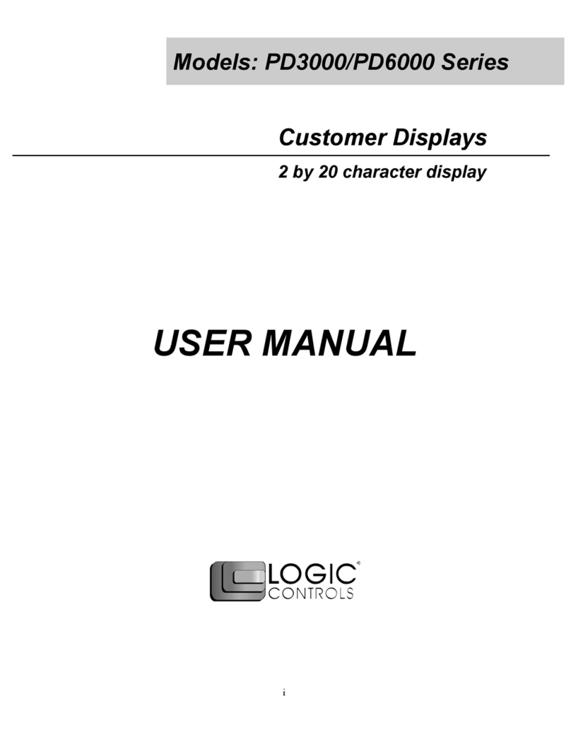 Logic Controls PD3000 Series User manual Logic Controls PD3000 Series User manual