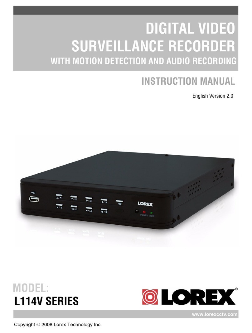 Lorex L114V251 User manual