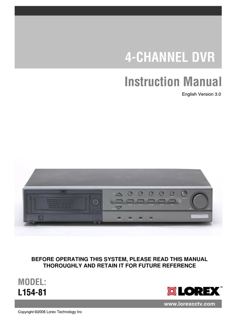 Lorex L154-81 User manual